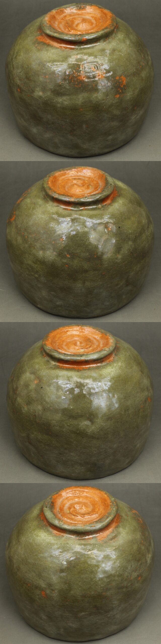 蔵出し屋岡崎信光 出雲 清水寺 蓮乗院 古門堂焼 不昧公 共箱